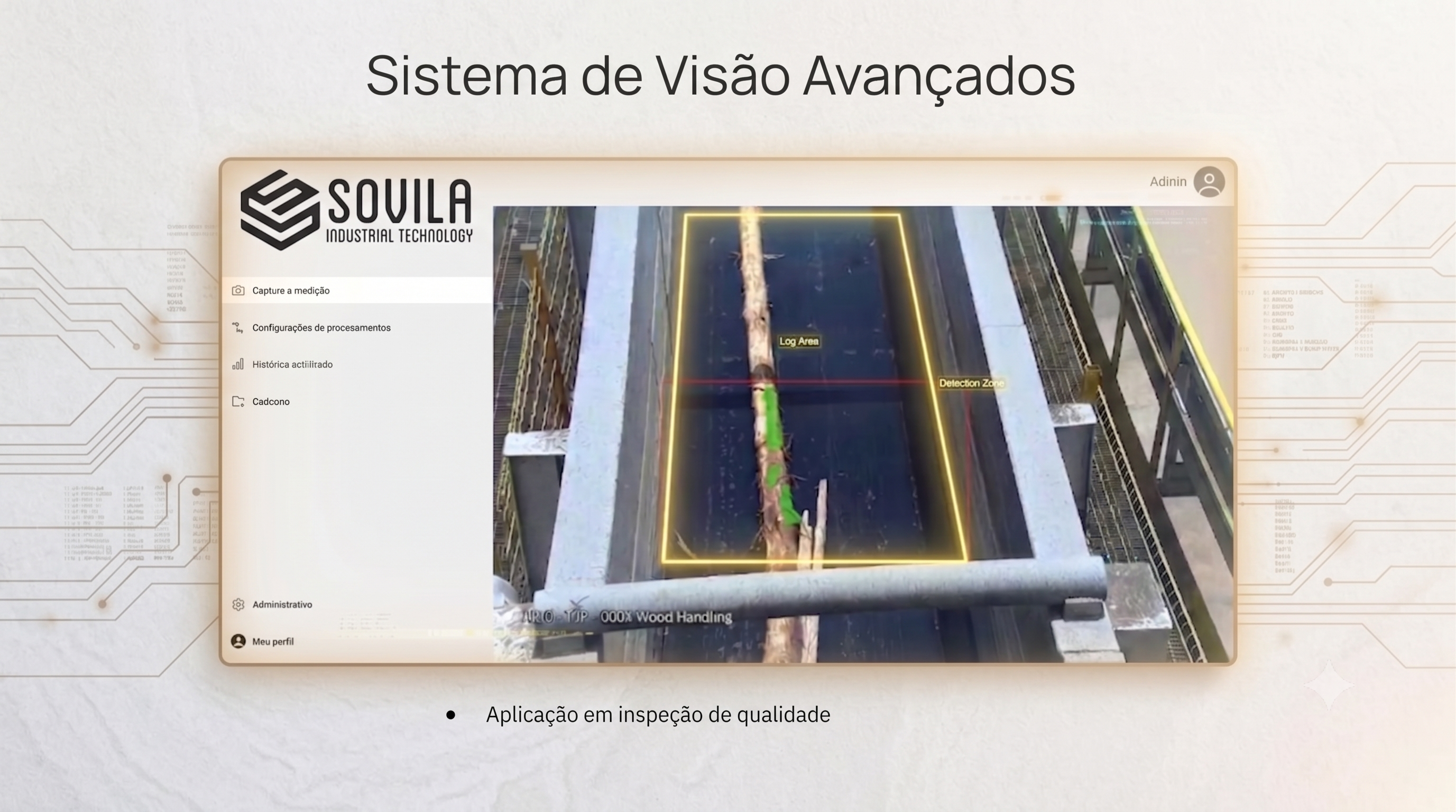 Inspeção de Qualidade em Linha de Produção